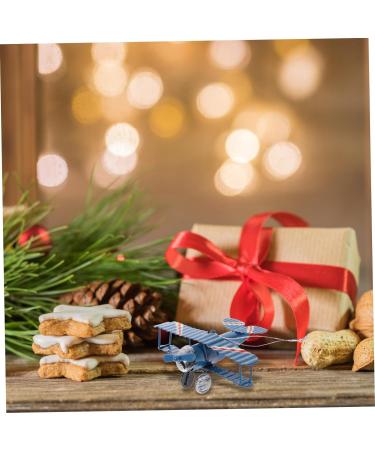 HAKIDZEL Cake Decoration Retro Airplane Figurine Micro Toys Desktop Toys Mini Airplane Toy for Kids Cake Topper Decor Airplane Cupcake Toppers Mini Toy Wrought Iron Model Airplane Car Model - Buy Online on GoSupps.com