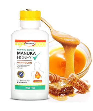 ManukaGuard Heartburn Nutralize 6.8oz Natural Lemon Peach
