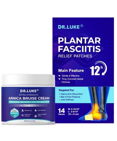 Arnica skin care Cream & Plantar Fasciitis Patches