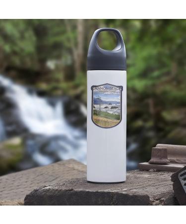 Die Cut Sticker: Cannon Beach Oregon Coast View - Waterproof Vinyl Decal (1-3 inches) for Cars, Water Bottles, Laptops - Small Size - Buy Online on GoSupps.com