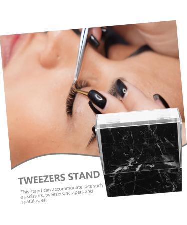 Mikinona Storage Rack Eyelash Stand Beauty Holder Acrylic Rack Eyelash Rack Holder for Display Eyebrow Holder 14.5x4.5cm - Buy Online on GoSupps.com