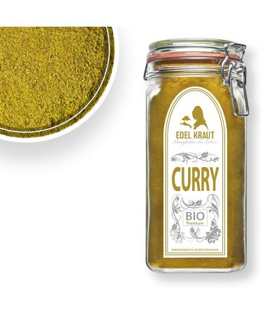 Organic Curry Jaipur - EDEL KRAUT 100g | Premium Glass Packaging - International Shipping Available - Buy Online on GoSupps.com