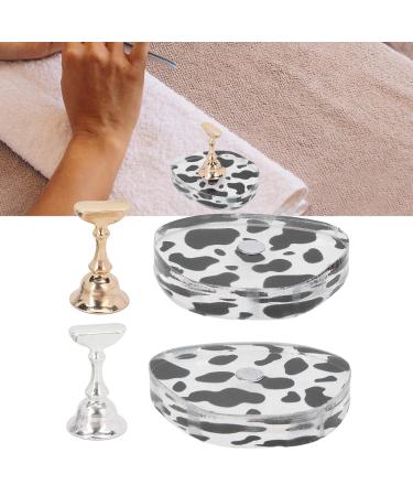 Nail Stand - Magnetic Acrylic Nail Holder for False Nail Tips | Gold Nail Practice Tool - Buy Online on GoSupps.com
