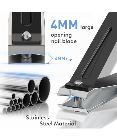 Long Handled 4MM Wide Jaw Opening Toenail Clippers for Seniors No Need to Bending Over/Easy Reach Toenails Tool (20 inch) - Buy Online on GoSupps.com