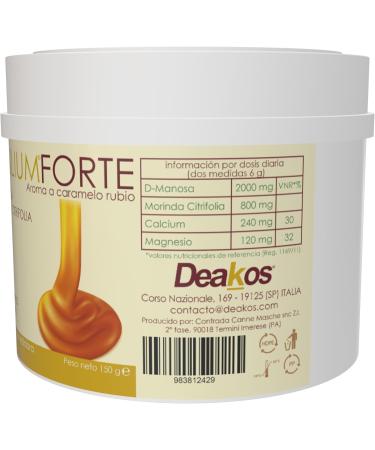  DEAKOS Ausilium Forte 150 g - Caramel Blonde Flavor - With D-mannose and Morinda citrifolia - Muscle Relaxant - Buy Online on GoSupps.com