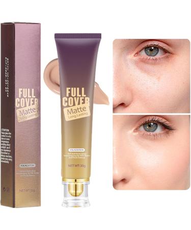 BB Cream Foundation Even Skin Tone Color Correcting Cream Moisturizing Concealer Makeup Base Full Coverage Foundation Anti-Redness Lightweight Smoothing Foundation(Natural) - Buy Online on GoSupps.com