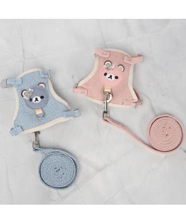 3-Piece Adjustable Rabbit & Cat Leash Set | Durable 120cm Leash & Cat Dishes for Dwarf Rabbits | Ideal for Cats & Small Pets (1-3kg) - Buy Online on GoSupps.com