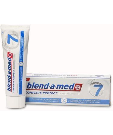 Buy Blend-a-Med Complete Protect Crystal White Toothpaste 75ml - 7 Signs of Healthy Teeth | International Shipping - Buy Online on GoSupps.com