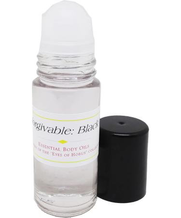 Unforgivable: Black - Type SJ For Men Scented Body Oil Fragrance Roll-On - Light Grey - 1 oz. - ID#25114 1 Fl Oz (Pack of 1)