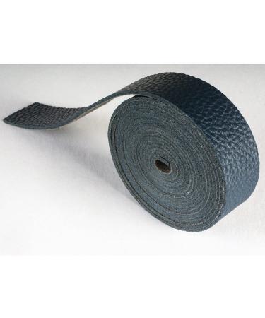 Lychee Pattern Leather Strap | 85 Long, 1 Wide, 1.8mm Thick | DIY Craft Supplies for Clothing, Jewelry & Wrapping - Deep Blue - Buy Online on GoSupps.com