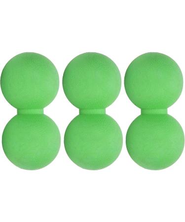 Buy Pack of 3 Peanut Shape Yoga Massage Balls | Muscle Relaxation & Fitness | Green Color - Buy Online on GoSupps.com
