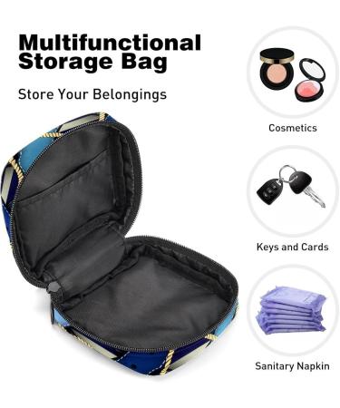 Womens Bonds Storage Pockets Stillpad Halter Bag | Diagonal Cream Nautical Period Kit - Stylish & Portable Feminine Product Organizer - Buy Online on GoSupps.com