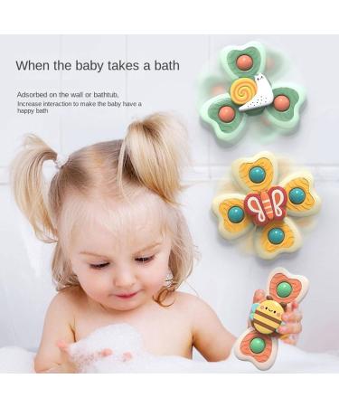 FUMOOD Baby Suction Cup Rotating Music Cartoon Gyro Teething Bath Toy - Buy Online on GoSupps.com