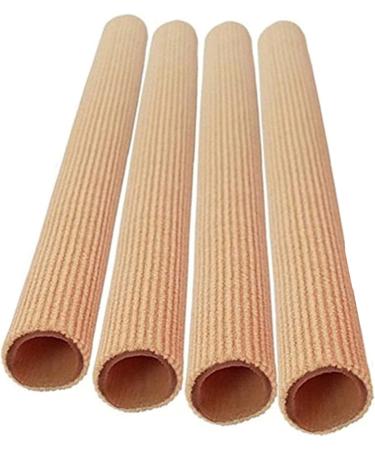 Silicone Toe & Finger Bandages - 4 Pack | 15cm Cutting Tube Protectors for Blisters & Corn Relief - Comforting 1.5cm Diameter - Buy Online on GoSupps.com