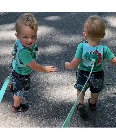 Green Toddler Leash & Anti-Lost Wrist Link for Baby Walking Safety | Boys/Girls Travel Harness - Buy Online on GoSupps.com