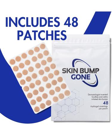 Hydrogel Skin Patches - Smooth Bumps & Hydrate | Dermatologist-Invented | 48 Patches for International Shipping - Buy Online on GoSupps.com