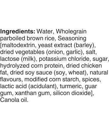 BEN'S ORIGINAL BISTRO EXPRESS Whole Grain Brown Rice Side Dish 250g Pouch - Buy Online on GoSupps.com