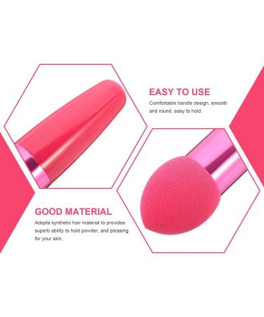 POPETPOP 3pc Travel Makeup Eye Makeup Brush Makeup Powder Brush Makeup Sponge with Handle Professional Makeup Concealer Brush Concealer Sponge Lip Brush Cosmetic Brush Major - Buy Online on GoSupps.com
