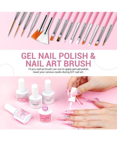 Saviland Glitter Acrylic Nail Kit with Mini Nail Lamp - Professional DIY Acrylic Set for Beginners - Buy Online on GoSupps.com