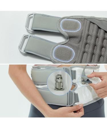 Decompression Back Belt for Pain Relief 2024 | One-Touch Back Support Brace & Posture Corrector | Disk Dr. WG50 G2 - Upgraded Double Belt M/L - Buy Online on GoSupps.com