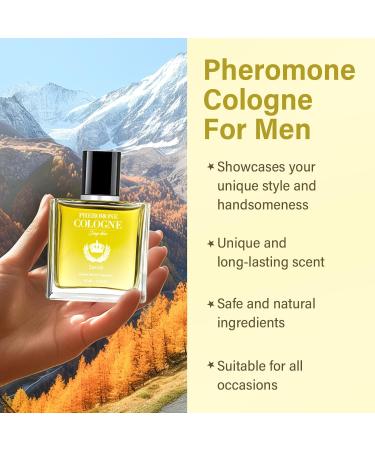 Pheromone Cologne For Men Premium Men's Pheromone Cologne To Attract Women Men Pheromone Cologne Spray Long-Lasting & Unique Fragrance Show Your Handsome Charm - Buy Online on GoSupps.com