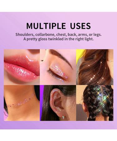 Glitter Green Eyeshadow - Waterproof, Long-Lasting Metallic Gel Texture with Eye Brush - Green-05 - Buy Online on GoSupps.com