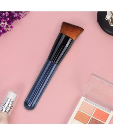 Molieeigin Angled Flat 131 Japan Liquid Foundation Brush Cream Sculpting Contour Makeup Brush Handle with Case - Buy Online on GoSupps.com