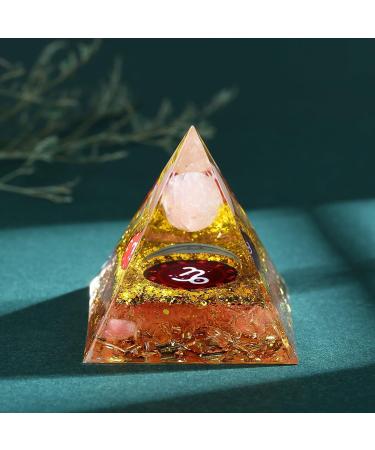 Capricorn Tower Healing Crystals: Positve Energy Orgone Tower for Men & Women - Spiritual Gifts for Reki, Meditation & Luck - Buy Online on GoSupps.com