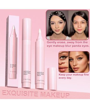 Makeup Retouching Pen - Lipstick Corrector Stain Remover Quick Fix Makeup Remover Cleansing Pen with Natural Ingredients Daily Dry Cleanser - Buy Online on GoSupps.com