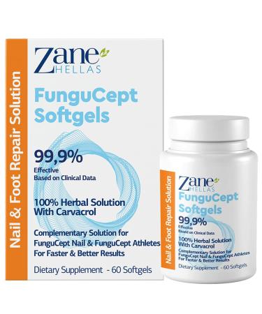 Zane Hellas FunguCept Softgels. for Faster and Better Results. Supportive Softgels for FunguCept Nail & FunguCept Athlete s. 60 Softgels.