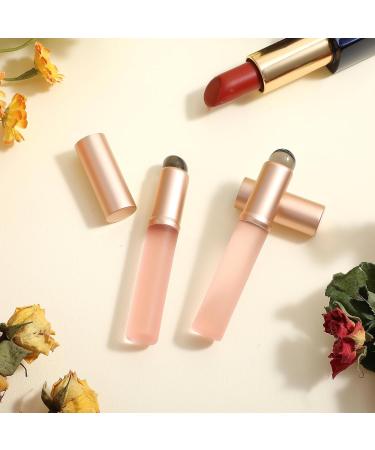 Amabro 2pcs Silicone Lip Brushes Reusable Lipstick Applicator with Dust Covers for Lip Gloss Balm Lip Oil Lip Mask Portable Travel Mini Brush Head Makeup Tool for Concealer Eyeshadow Blush Nail - Buy Online on GoSupps.com