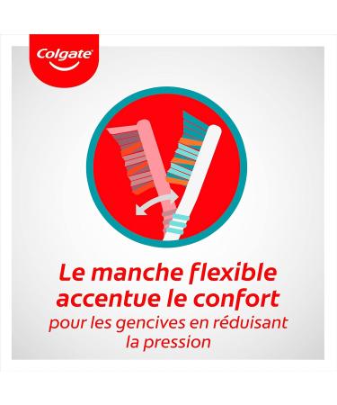 Colgate Zig-Zag Medium Toothbrush - Eco-Friendly Handle with 25% Recycled Plastic - Pack of 3 | International Shipping Available - Buy Online on GoSupps.com