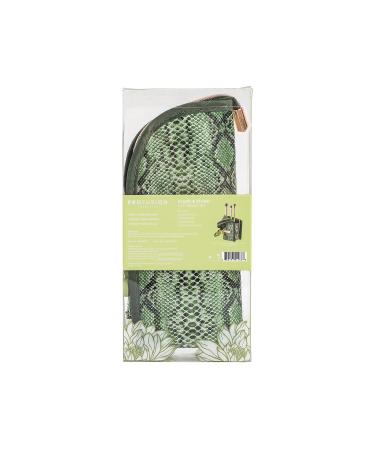 Profusion Cosmetics Desert Sage 4pc Bag & Eye Brush Set | Artist-Grade Adventure-Inspired Makeup Brushes for Creative Eye Looks - Buy Online on GoSupps.com