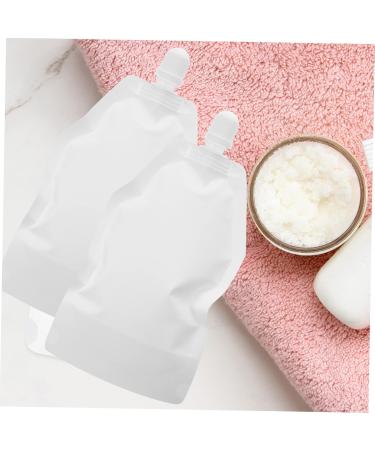 Beavorty 18 Pcs Cosmetic Packaging Bag Shampoo Exfoliating Body Scrub Refillable Pouches Travel Anti-Off - Buy Online on GoSupps.com