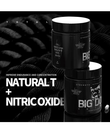 Big Dog Total Male 3-in-1 Total Alpha Blend Men s Must-Have Non-GMO - Natural Energy & Endurance Support 60 Count (Big Dog Total - 1Pcs) 60 Count (Pack of 1) - Buy Online on GoSupps.com