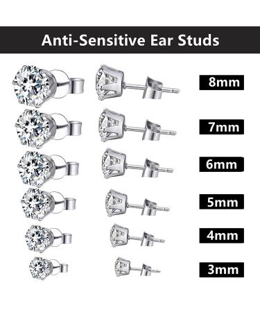 Hyjlpaf Self Ear Piercing Gun Kit - 2 Pack Disposable Ear Piercings with 14 Studs - Buy Online on GoSupps.com