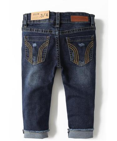 KIDSCOOL SPACE Baby Slim Jeans - 12-18 Months Deep Blue - Buy Online on GoSupps.com