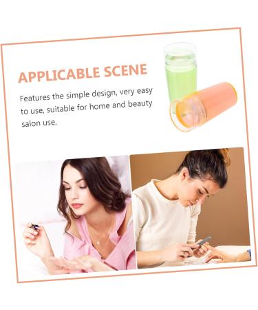 Housoutil 2sets Nail Stamp Set Nail Art Tools Beauty Tools Nail Tools for Nail Art Manicure Tool Image Plate Stamping Manicure Stampers Nail Kit Round Scraper Set Silica Gel 3x3cm As Shown 1 - Buy Online on GoSupps.com