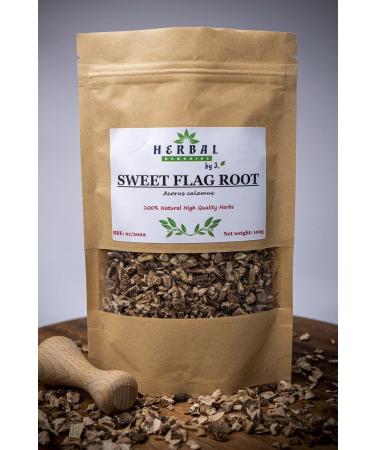 Calamus Rhizome Tea Dried Herb 100g - Sweet Flag Root - Herbal Remedies by J. - Tatarak korzen