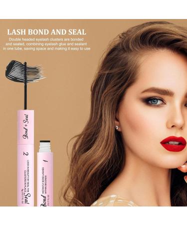 Long Lasting Eyelash Glue 2 In 1 Lash Glue 5g Double End Lashes Glue Waterproof Lash Seal Lash Glue Clusters And Seal Long Lasting Strong Hold Lash Bond For False Eyelashes Shakven opp bag Pink - Buy Online on GoSupps.com