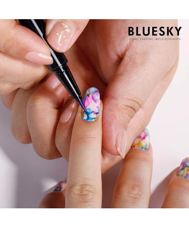 Bluesky Aquacolor Pen Make Waves 05 Blue 1 ml 05 Sea Blue - Buy Online on GoSupps.com