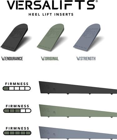 VersaLifts V2 Endurance Heel Lift Inserts (Medium) - Pair for Height Increase and Comfort - Buy Online on GoSupps.com
