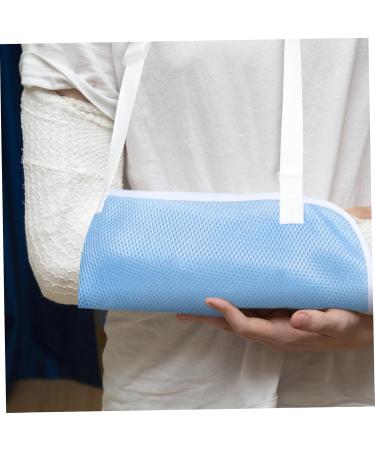 GLEAVI Wrist Sling Children's Arm Sling Arm Sling for Wrist Injury Arm Sling Suspend Wrist Strap Net The Shoulder 50X27CM Sky-blue - Buy Online on GoSupps.com