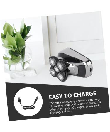 Veemoon 5 Floating Head Hair Trimmer - USB Electric Razor & Beard Grooming Kit for Men | Facial Shaver & Trimmer Set - Buy Online on GoSupps.com