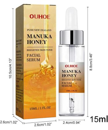 Hongjingda Facial Repair Manuka Honey Facial Repair 15 ml Moisturizing Brightening Facial for women's firm smooth and well-maintained skin - Buy Online on GoSupps.com