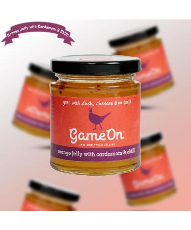 The Bay Tree Game-On Jelly Pick N Mix - Choose From | Red Wine-Jelly Thyme Cider-Jelly Sage Orange-Jelly Cardamom-Chilli Redcurrant Jelly-Mint-Chilli | Pack of 3 - Buy Online on GoSupps.com