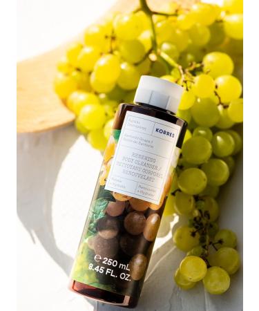 KORRES Santorini Grape Shower Gel Set 1 + 1 | 500ml | Vegan & Dermatologically Tested | International Shipping - Buy Online on GoSupps.com