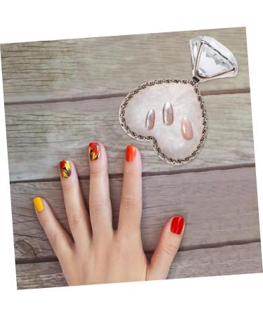  POPETPOP POPETPOP Set of 2 Elegant and Practical Nail Art Mixing Trays for Nail Polish - Buy Online on GoSupps.com