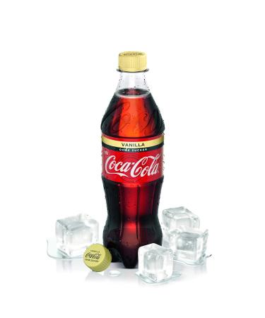 Coca-Cola Zero Sugar Vanilla 12x500ml | Caffeinated Sparkling Drink | No Sugar Original Vanilla Taste - Buy Online on GoSupps.com