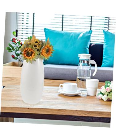 Zerodeko Flower Arrangement Supplies Vintage Small Mirror Round Decor for Home Bulldog Figurine Bridal Bouquets Small Rope Basket Round Wooden Wall Decor Boho Props Sunflower - Buy Online on GoSupps.com